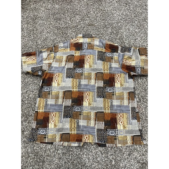 Tori Richard copy righted bottom down shirt (1858) - Picture 7 of 7